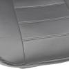 imageBDK UltraLuxe Faux Leather Car Seat Covers Front Seats Only  Front Seat Cover Set Padded for Comfort Universal Fit for Cars Trucks Vans ampamp SUVs Gray