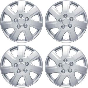 imageBDK Hubcaps Wheel Covers For 20062014 Toyota Camry 16 Inch Hubcaps Set Of 4 Snapon Direct OEM Replacement For Toyota Camry Hubcaps 16 Inch Wheel Covers ImpactResistant High Durability16