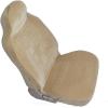 imageBDK Beige Full Cloth High Back Auto Seat Covers Encore Style 2 pc Premium