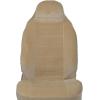 imageBDK Beige Full Cloth High Back Auto Seat Covers Encore Style 2 pc Premium